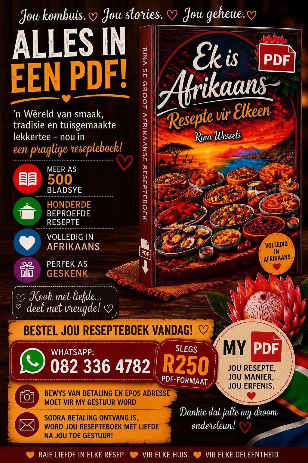 Ek is Afrikaans Resepte Vir Elkeen cover